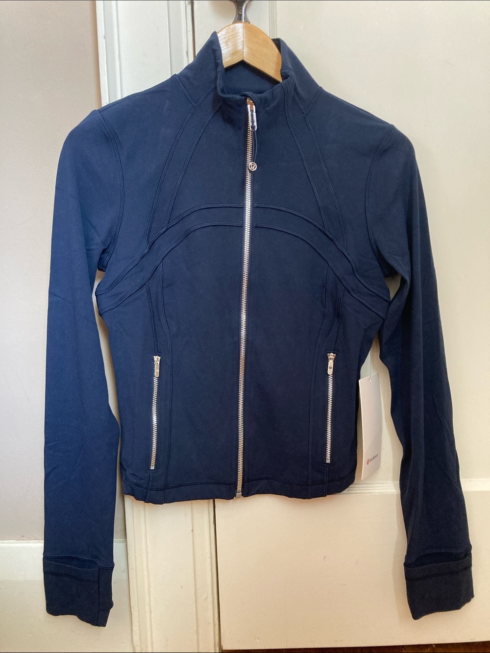 NWT lululemon Navy Define Cropped Jacket Nulu